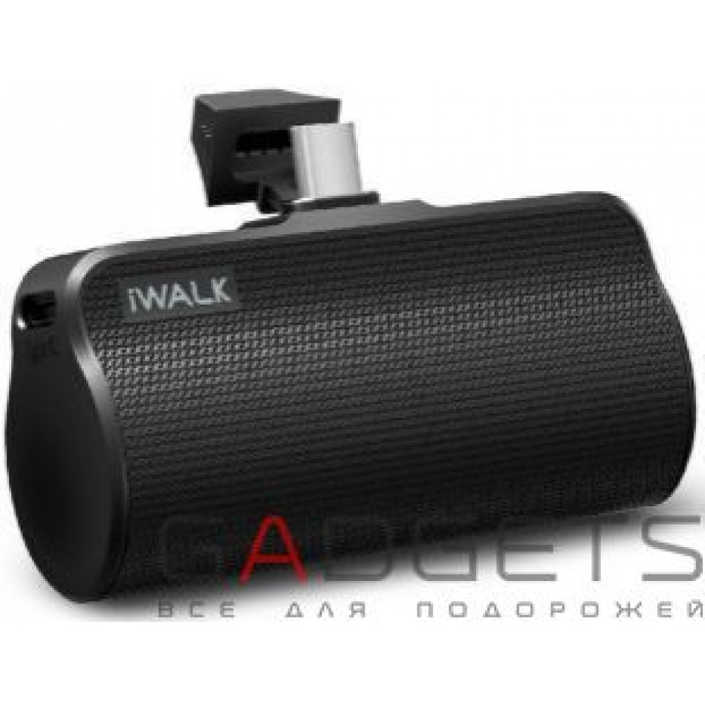 Фото Зовнішній акумулятор iWalk Link Me Plus Docking battery 3300mAh Type C version black (DBL3300C)