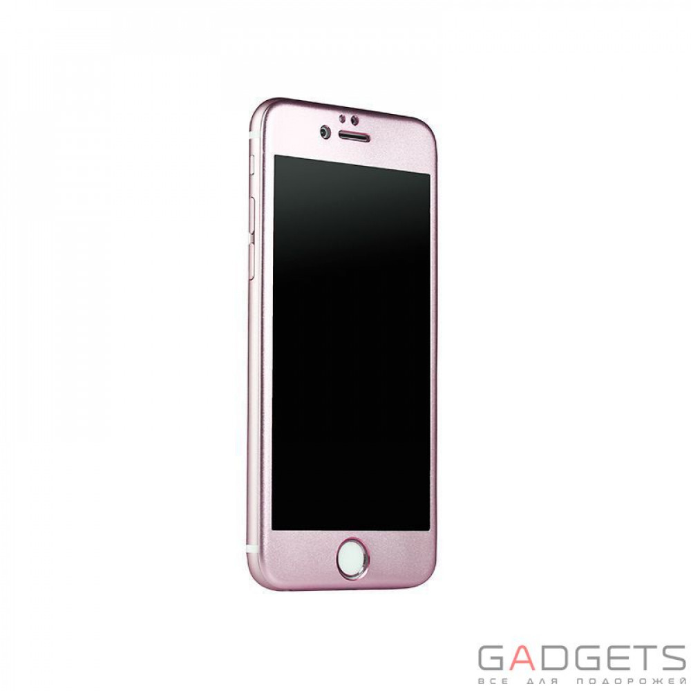 Фото Защитное стекло iBacks Full Screen Tempered Glass for iPhone 6 Pink