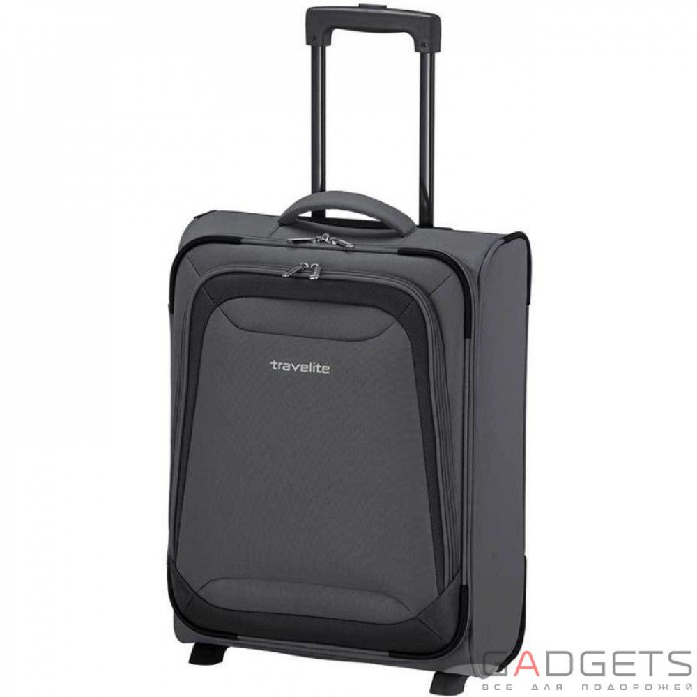 Фото Чемодан на 4-х колесах Travelite Naxos (S) 38 л Anthracite (TL590007-04)