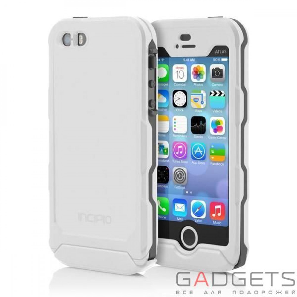 Фото Чохол Incipio Atlas ID™ case для iPhone 5s WaterproofWhite (IPH-1160-WHT)