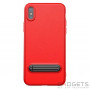 Чохол Baseus Happy Watching Supporting Case Red для iPhone X (WIAPIPH8-LS09) фото 0
