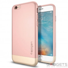 Чехол-накладка Spigen Case Style Armor Rose Gold for iPhone 6/6S (SGP11724)