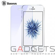 Захисне скло Baseus Anti Blue Light Protection Tempered glass Film 0.2mm iPhone 5/5c/5s/SE Transparent