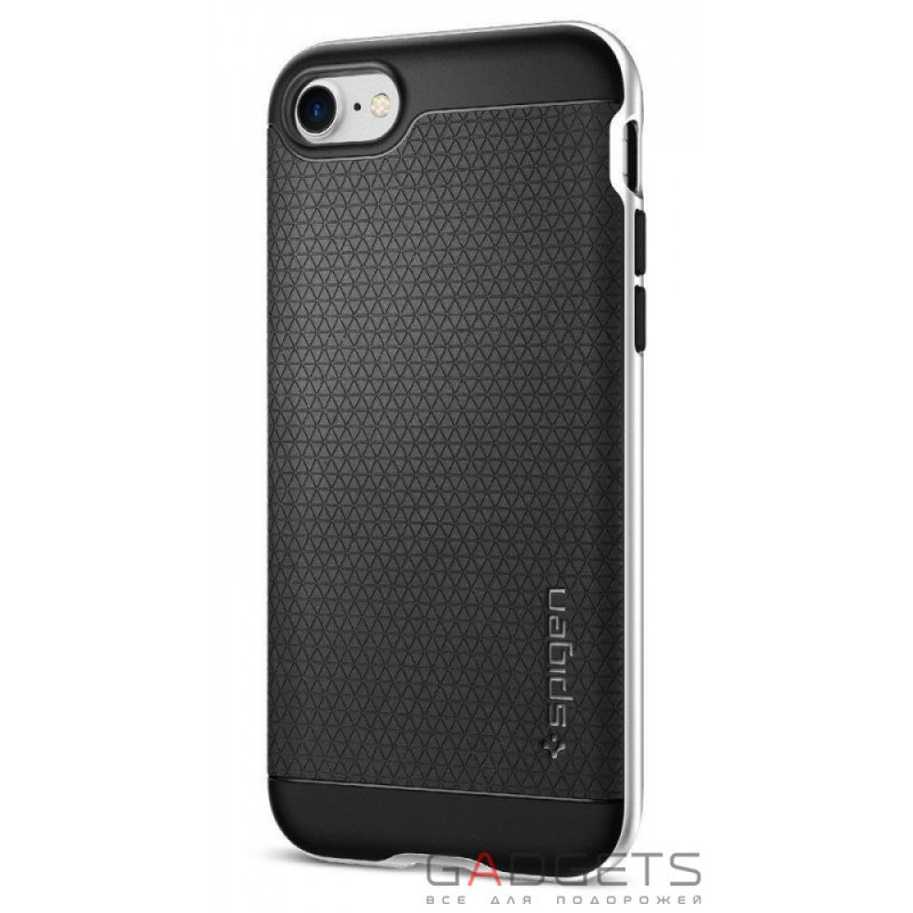 Фото Чохол-накладка Spigen Case Neo Hybrid Satin Silver для iPhone 7 (SGP-042CS20520)