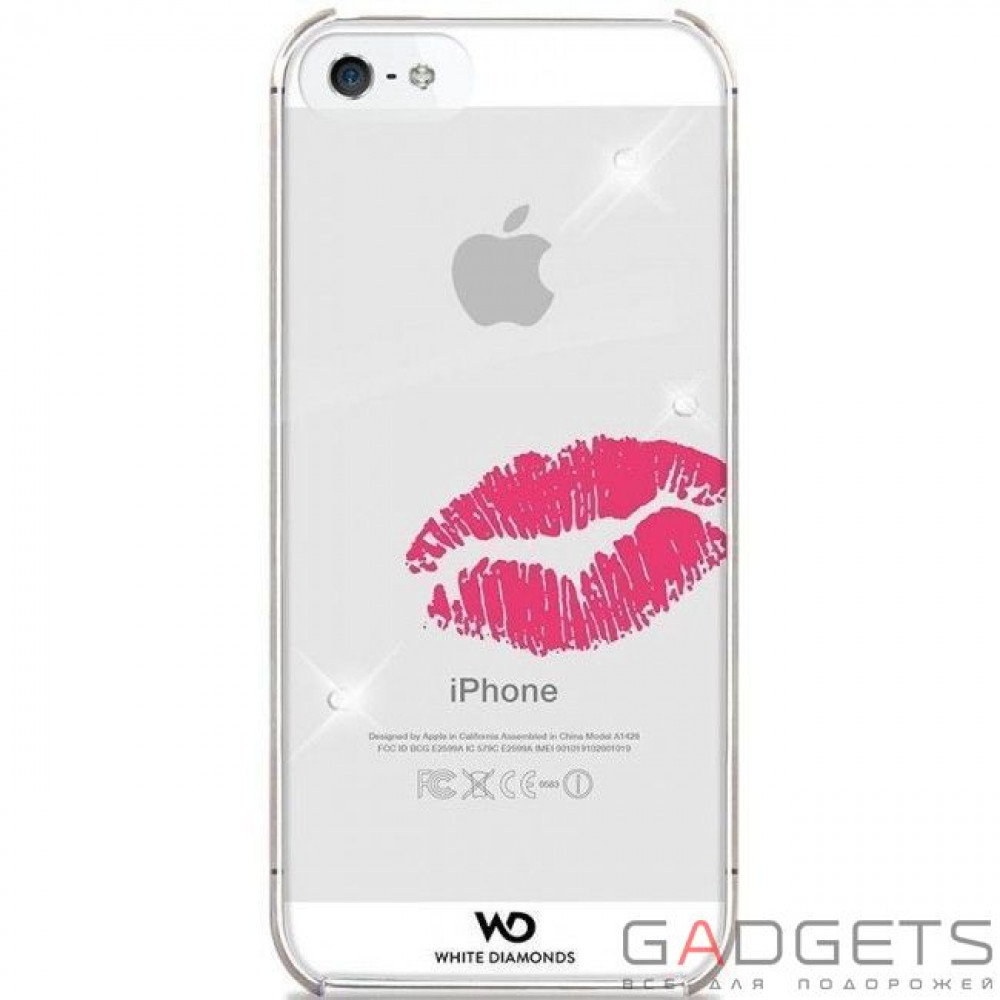 Фото Чехол-накладка White Diamonds Lipstick Kiss for iPhone 5/5S (1210LIP60)