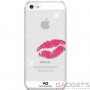 Чехол-накладка White Diamonds Lipstick Kiss for iPhone 5/5S (1210LIP60) фото 0