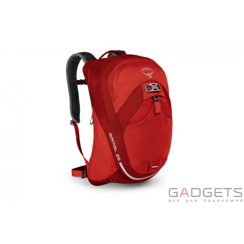 Фото Рюкзак Osprey Radial 26 Lava Red M/L, красный