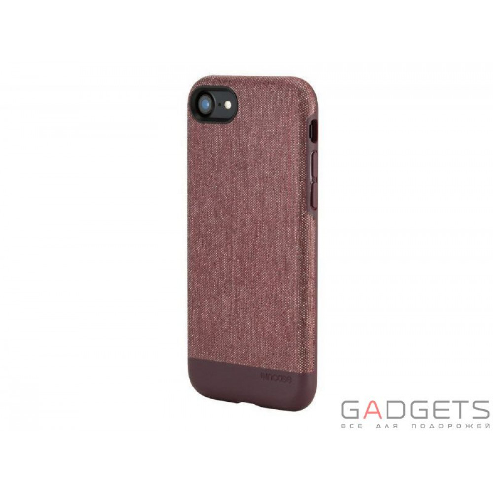 Фото Чохол Incase Textured Snap для Apple iPhone 7 Heather Deep Red (INPH170241-HDR)