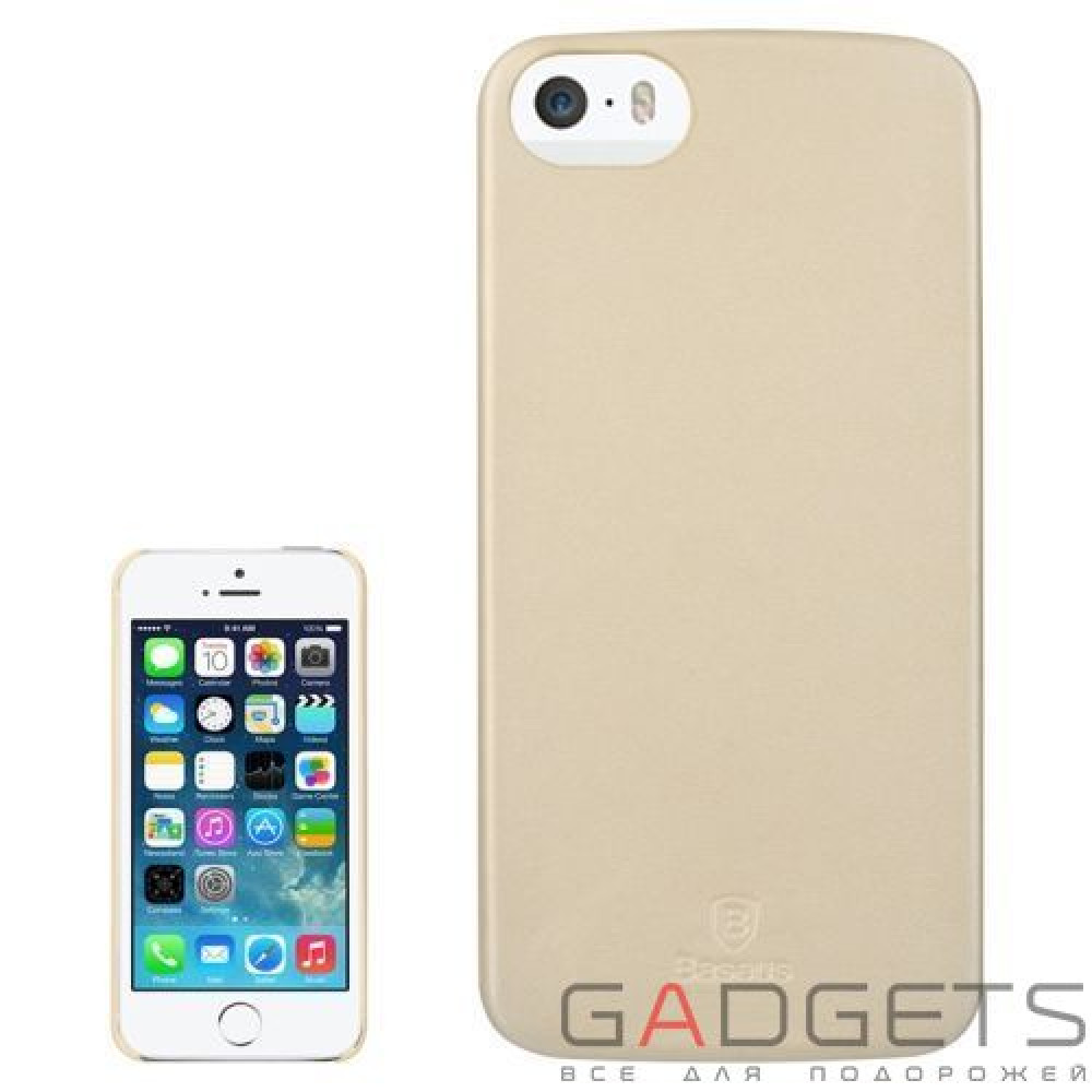Фото Чохол-накладка Baseus Ultra-thin Case for iPhone 5/5S Champagne