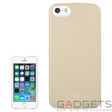 Чехол-накладка Baseus Ultra-thin Case for iPhone 5/5S Champagne
