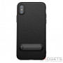 Чохол Baseus Happy Watching Supporting Case Black для iPhone X (WIAPIPH8-LS01) фото 0