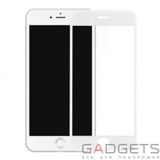 Захисне скло Baseus 0.3mm soft silkscreen tempered glass для iPhone 7 White