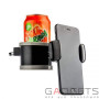 Автотримач з підсклянником COTEetCI ST-07 smartphone stand Black (ST3107-BK) фото 0