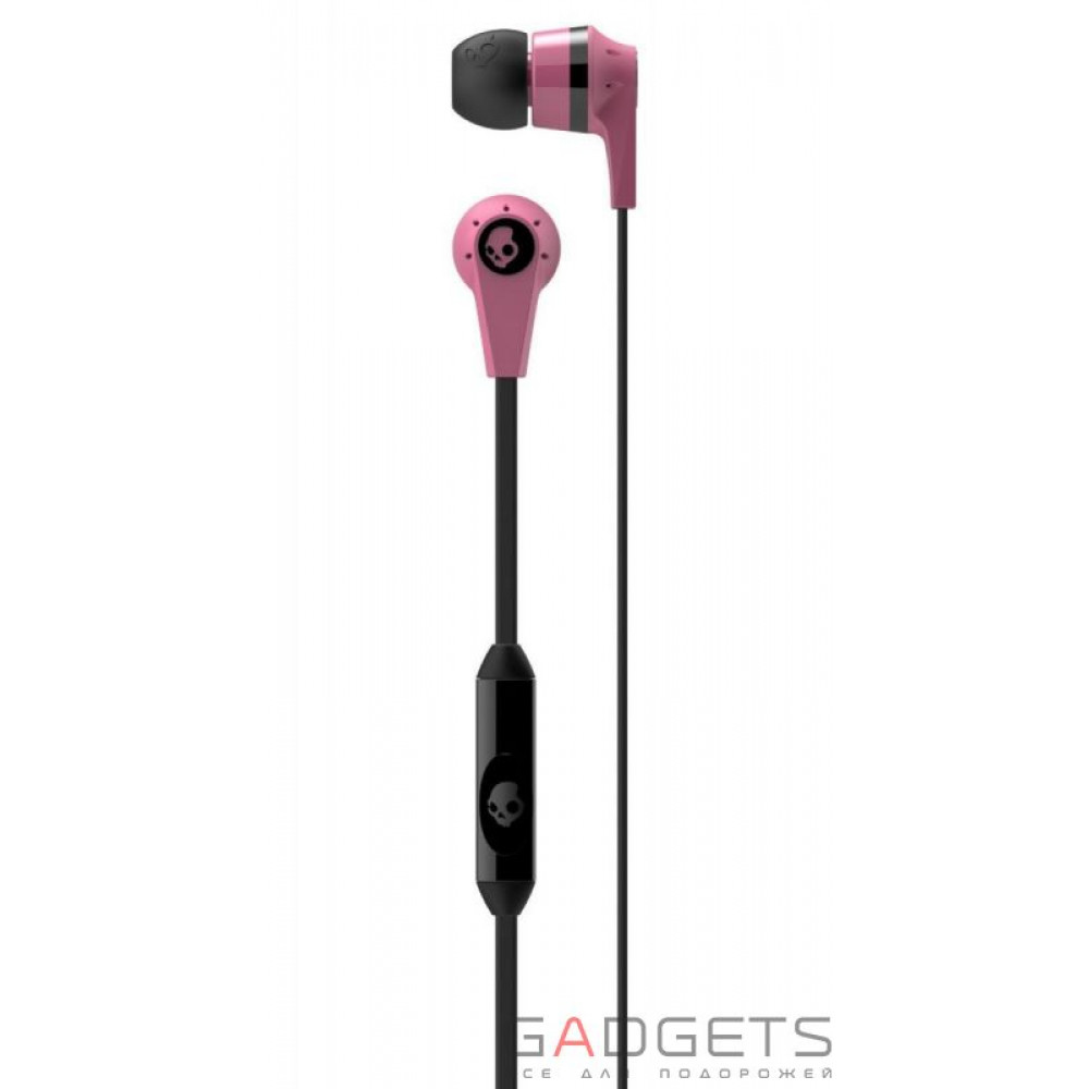 Фото Навушники Skullcandy Pink/Black INKD 2.0 w/mic 1 (S2IKDY-133)