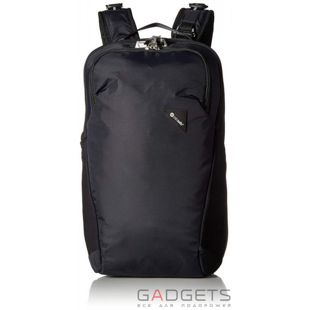 Фото Рюкзак антизлодій Pacsafe Vibe 20, 5 ступенів захисту, чорний
