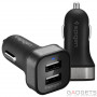 Автомобильное з/у Spigen Dual Port USB Car Charger F24QC Black (4.8A) (SGP11749) фото 0