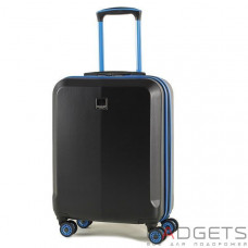 Чемодан Members Onyx (S) Black/Blue