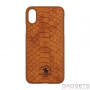 Чехол Polo Knight для iPhone X Brown (SB-IPXSPKNT-BRW) фото 0