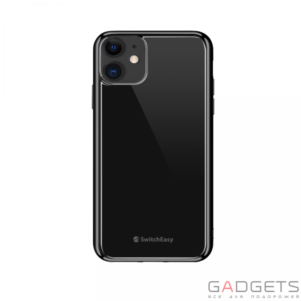 Фото Чехол-накладка SwitchEasy Glass Edition Case for iPhone 11 Black (GS-103-82-185-11)