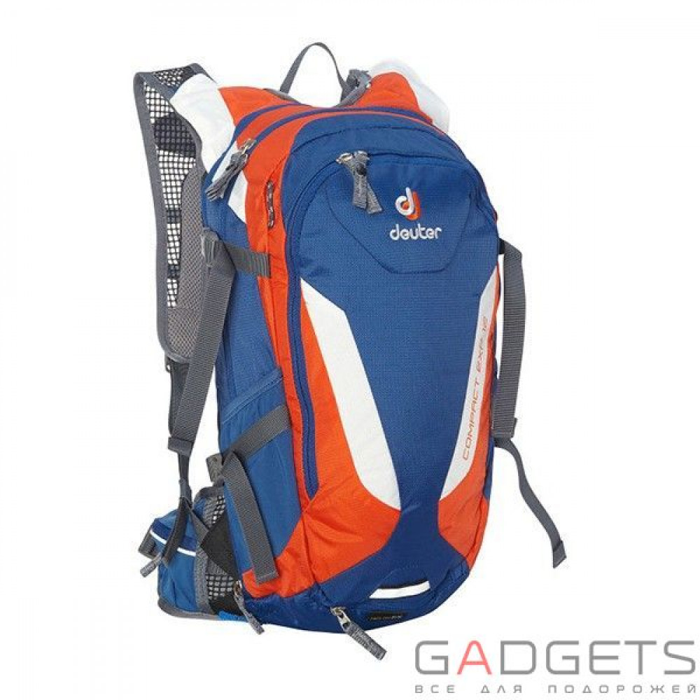 Фото Рюкзак Deuter Compact EXP 12 цвет 3905 steel-papaya