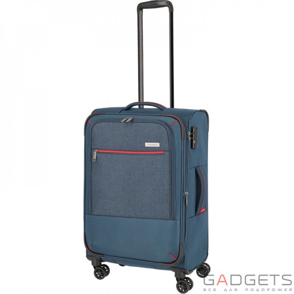 Фото Чемодан на 4-х колесах Travelite Arona (M) 56 л Navy (TL090248-20)