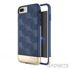 Чехол Prodigee Stencil Navy Blue/Gold для iPhone 7 Plus