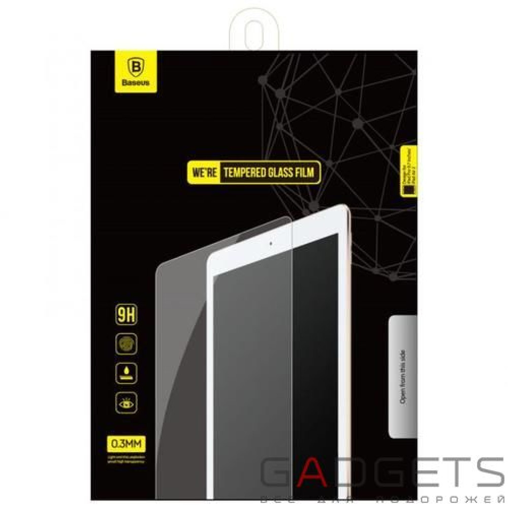 Фото Захисна плівка Baseus Light-thin Protective Tempered Glass Film iPad Air 2 iPad Pro