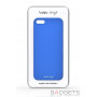 Чехол-накладка Happy Plugs Ultra Thin Case Blue для iPhone SE/5/5S (8803) фото 0