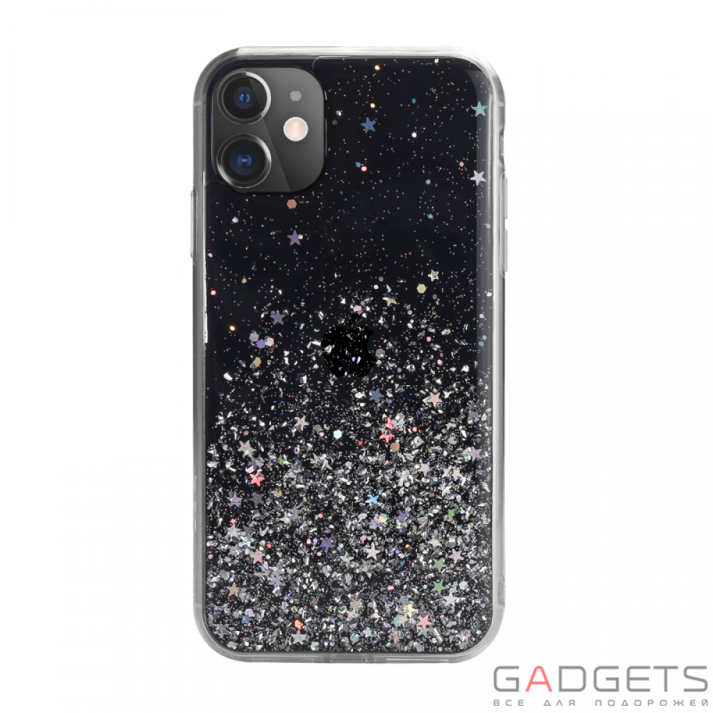 Фото Чохол-накладка  SwitchEasy Starfield for iPhone 11 Pro Transparent Black (GS-103-80-171-66)