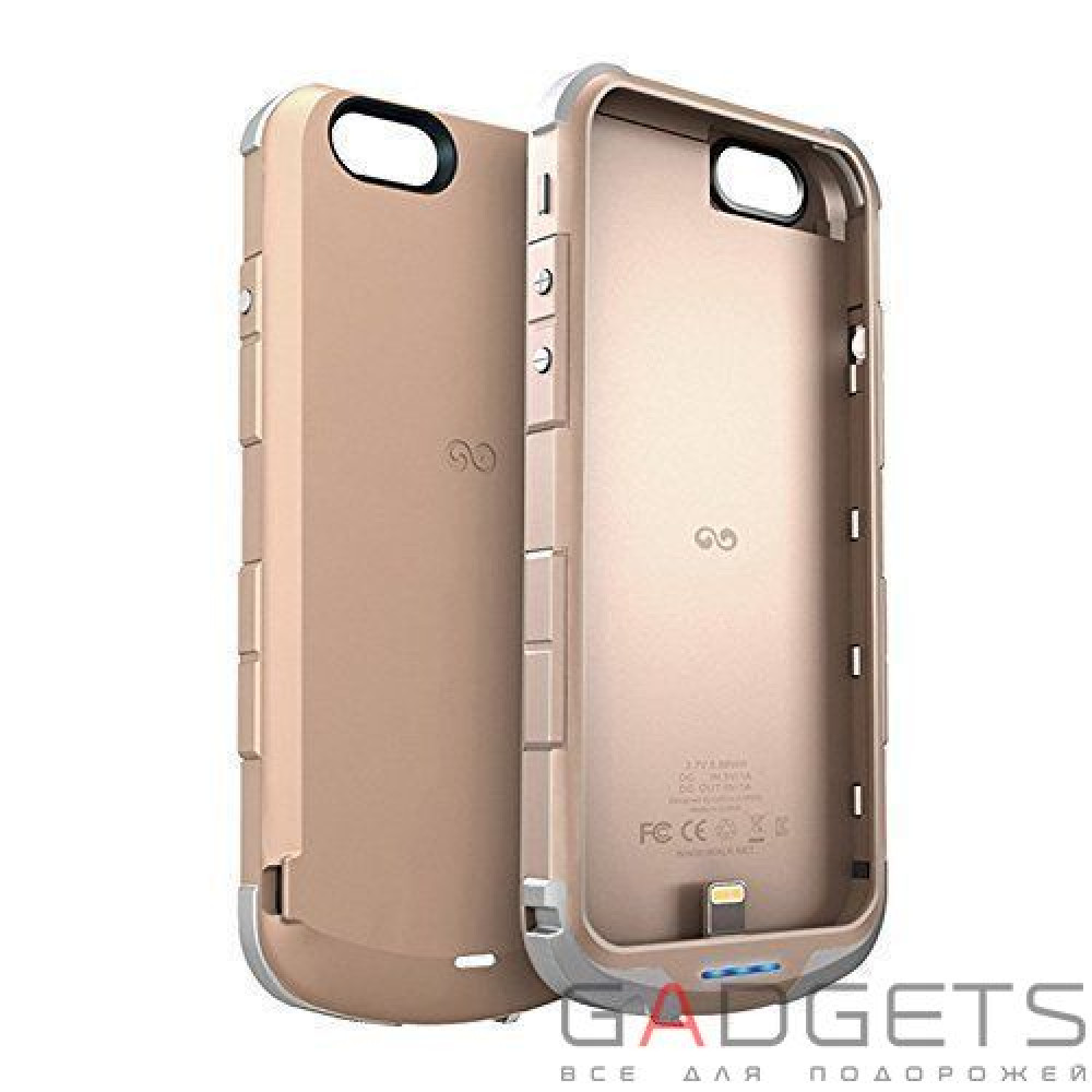 Фото Акумулятор iWALK Rugged Power Case 2400mAh Li-Polymer battery for iPhone 6 4.7'' Gold