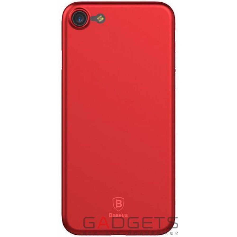 Фото Чохол Baseus Wing Case для iPhone 78 Transparent Red
