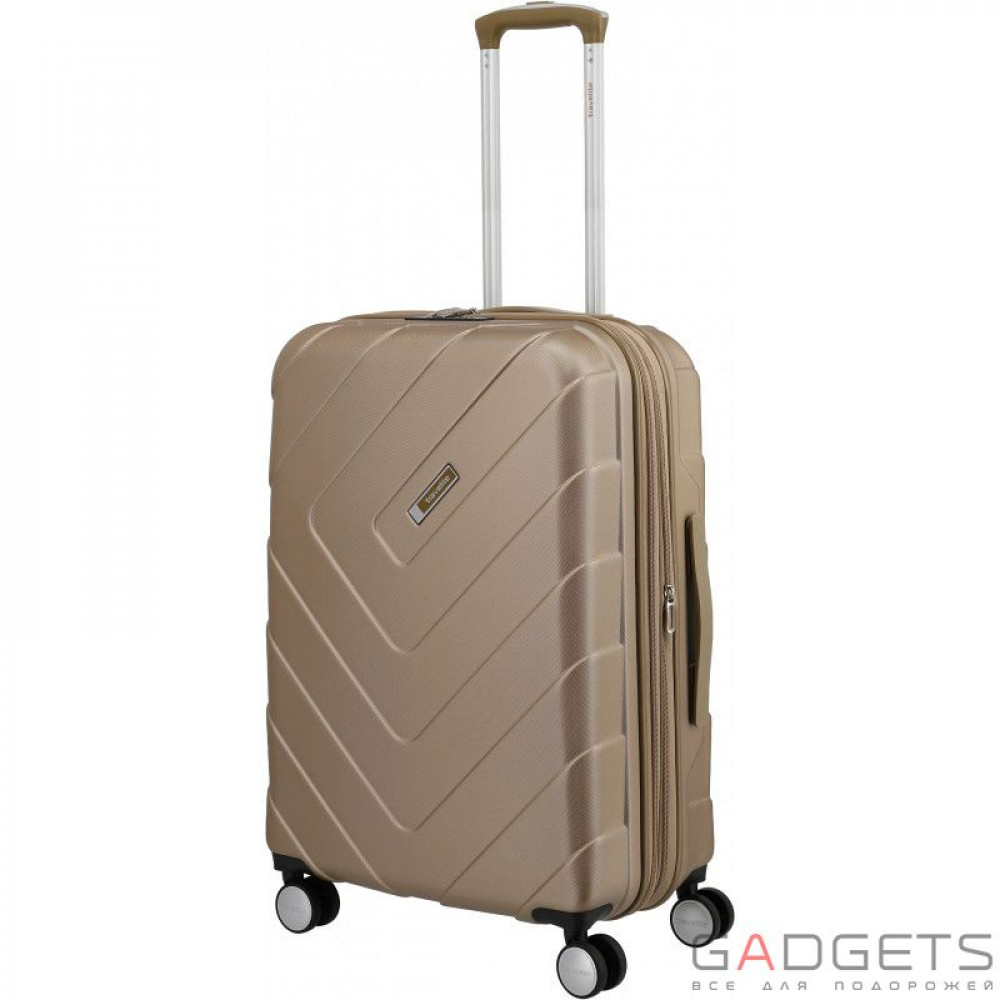 Фото Чемодан на 4-х колесах Travelite Kalisto (M) 70 л Champagne (TL074448-40)