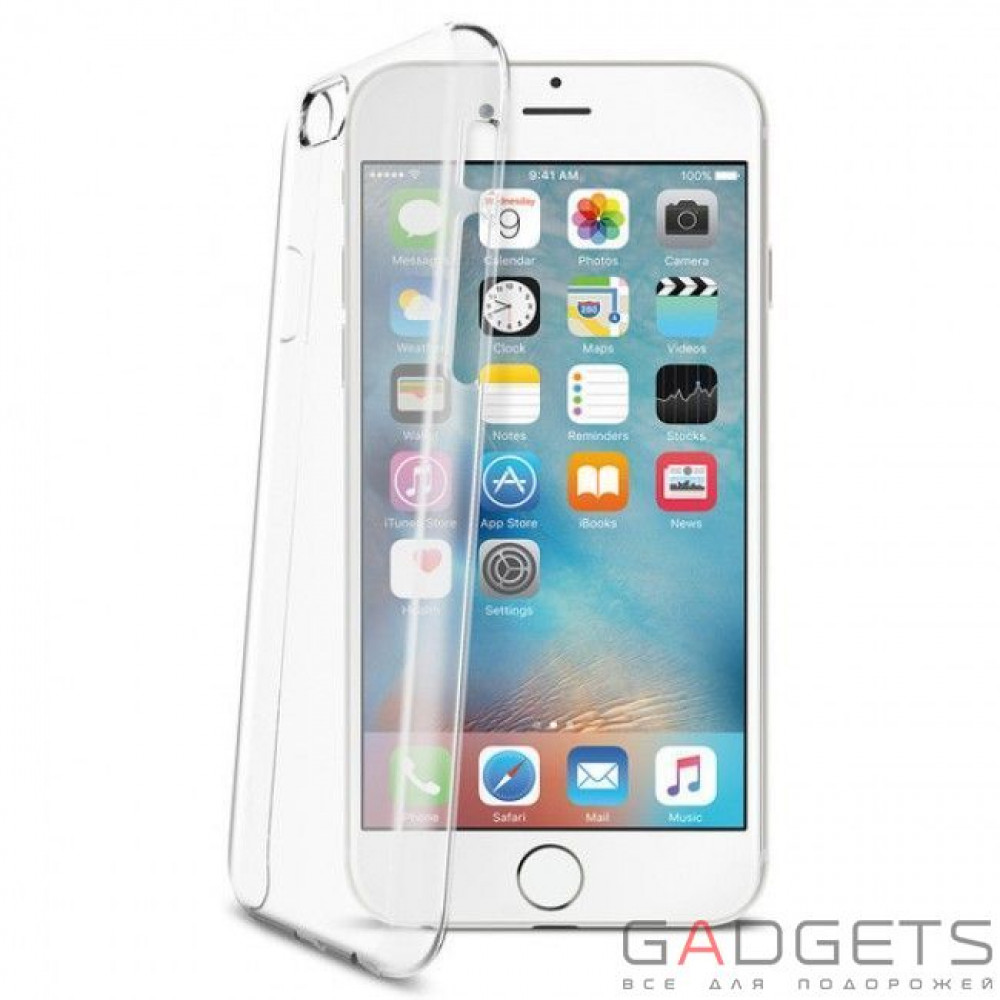 Фото Чехол-накладка Spigen Case Thin Fit Crystal Clear for iPhone 6/6S (SGP11591)