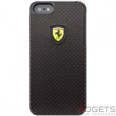 Чехол-накладка CG Mobile Ferrari Hard Case Challenge Perforated Collection Black for iPhone 5/5S (FECHFPHCP5)
