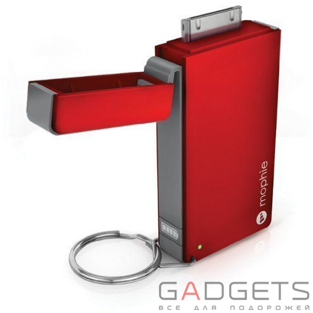 Фото Акумулятор Mophie Portable Battery Power 2nd Gen Red 700 mAh (MOP-2035)