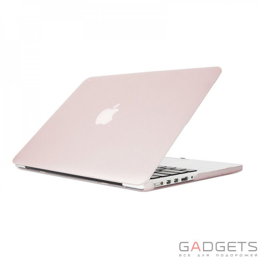Фото Чехол-накладка Moshi Ultra Slim Case iGlaze Champagne Pink для MacBook Pro 13 Retina (99MO071301)