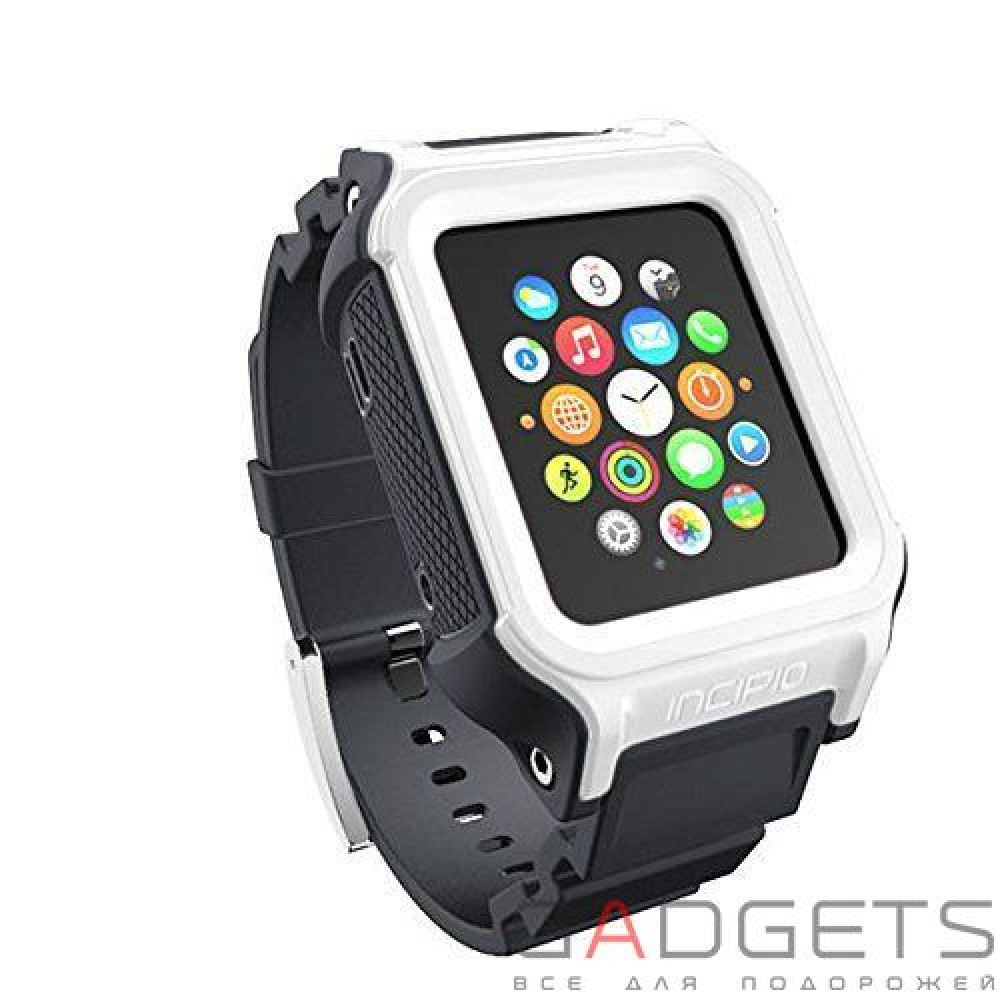 Фото Ремінець Incipio Octane Strap для Apple Watch 42mm WhiteGrey (WBND-017-WHTGRY)
