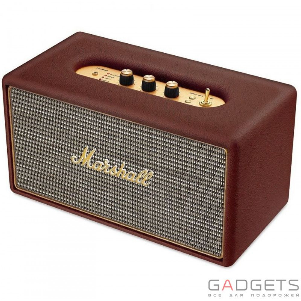 Фото Акустическая система Marshall Louder Speaker Stanmore Bluetooth Brown (4091628)