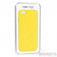 Чехол-накладка Happy Plugs Ultra Thin Case Yellow для iPhone 6/6S (8865)