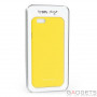 Чехол-накладка Happy Plugs Ultra Thin Case Yellow для iPhone 6/6S (8865) фото 0