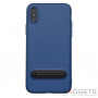 Чохол Baseus Happy Watching Supporting Case Royal Blue для iPhone X (WIAPIPH8-LS15) фото 0