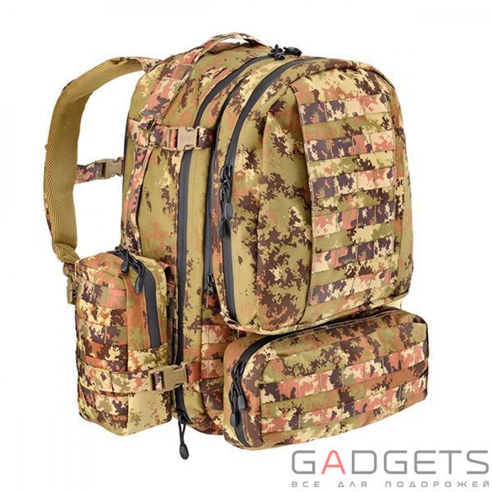 Фото Рюкзак тактичний Defcon 5 Full Modular Molle Pockets 60 (Vegetato Italiano)