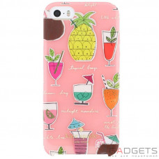 Чехол Incipio Kate Spade New York Hybrid Hardshell Case для iPhone 5/5s/SE Cocktail Recipe Pink (KSIPH-020-CKTRPNK)