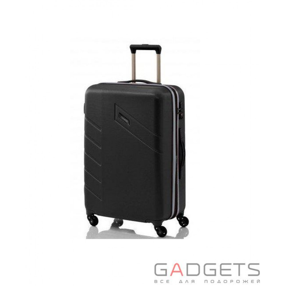 Фото Чемодан на 4-х колесах Travelite Vector (L) 103 л Black (TL072049-01)