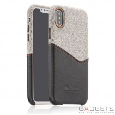 Чехол COTEetCI Max-Up Liquid Silicon Case для iPhone X Black (CS8015-BK)