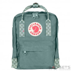 Рюкзак Fjallraven Kanken Mini Frost Green/Chess Pattern