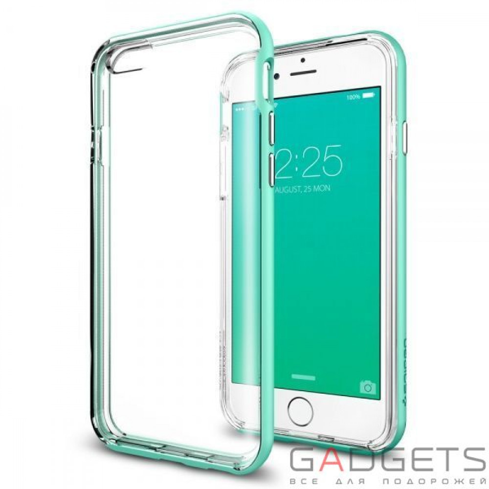Фото Чохол-накладка Spigen Case Neo Hybrid EX Mint for iPhone 66S (SGP11627)