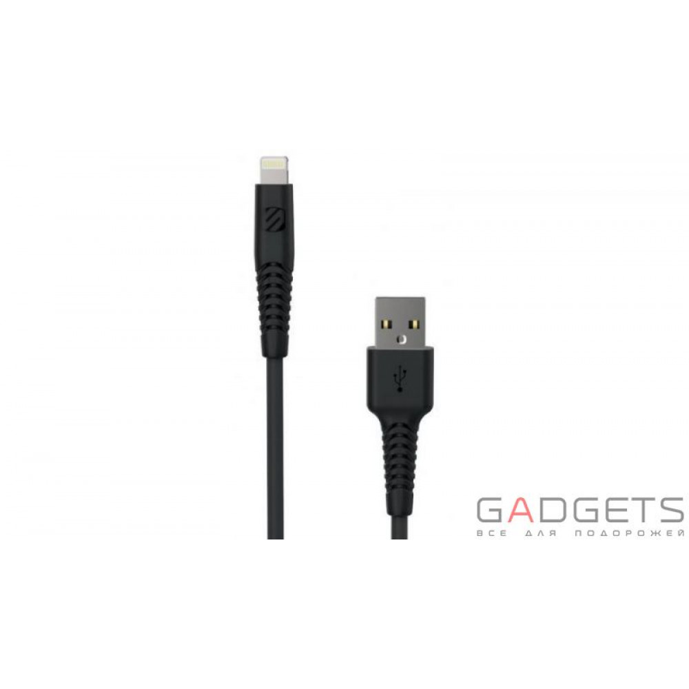 Фото Кабель для передачі даних Scosche Charge/Sync Cables Чорний (HDI34)