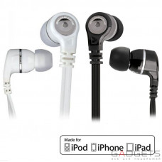 Навушники Scosche Noise Isolation In Ear Monitors with tapLINE III Control Technology (White)