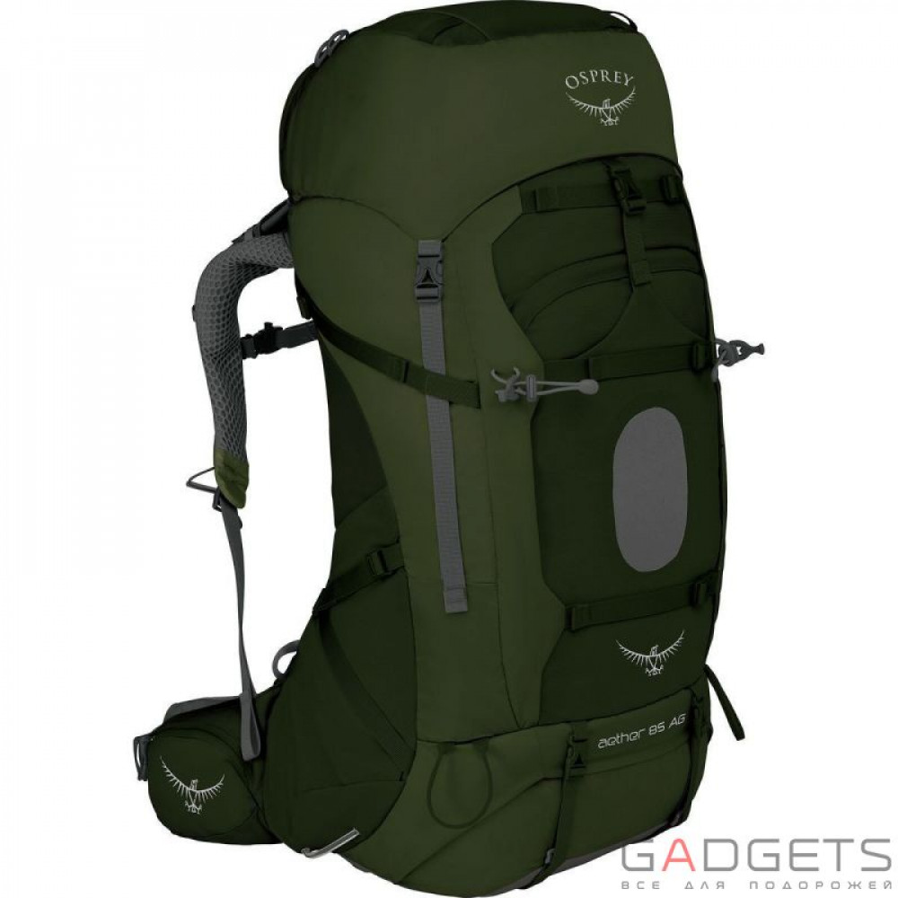 Фото Рюкзак Osprey Aether AG 85 Adriondack Green MD зеленый